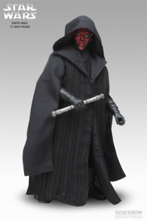 楽天市場】STAR WARS 12インチフィギュア ダース・モール トミー