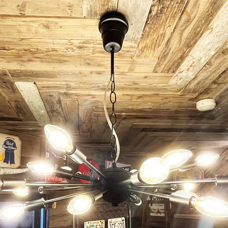 楽天市場】天井照明 SPUTNIK LAMP スプートニクランプ 18バルブ
