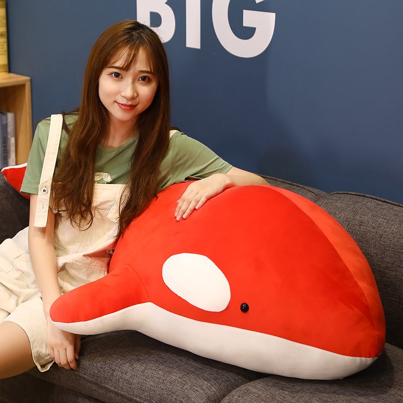 楽天市場】ぬいぐるみ シャチ 海洋動物 抱き枕 柔らか ふわふわ 癒さ