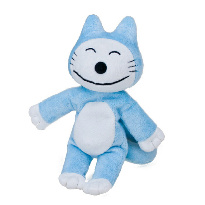 楽天市場】キャラクター 11ぴきのねこ ぬいぐるみ ブルー【セキグチ
