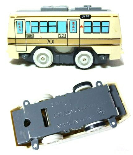楽天市場】チョロQ希少 「TAKARA時代」 路面電車 阪堺線 電車 042328