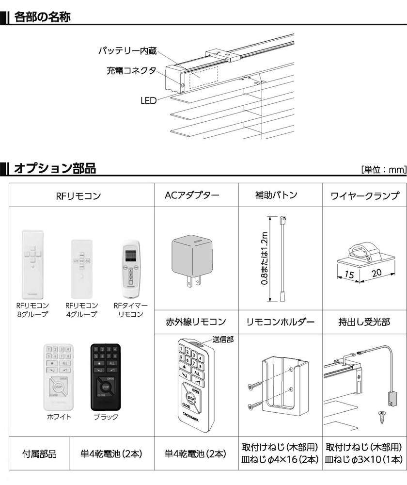 楽天市場】【電動製品本体と同時購入用】オプション▽RFリモコン