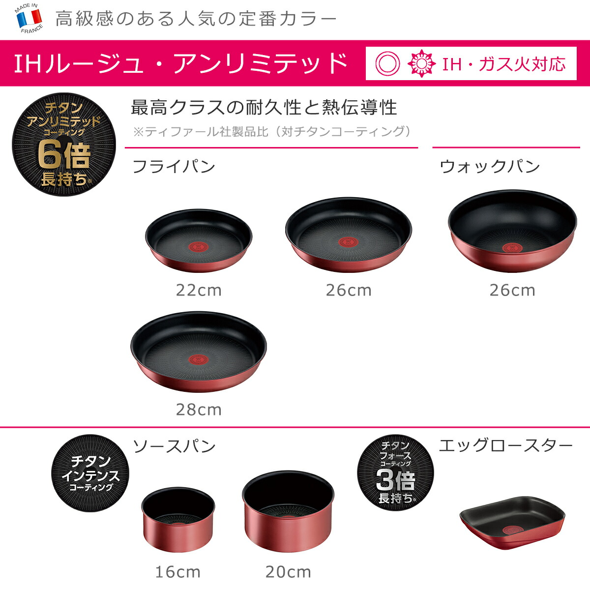 楽天市場】ティファール フライパン セット9 インジニオ・ネオ IH