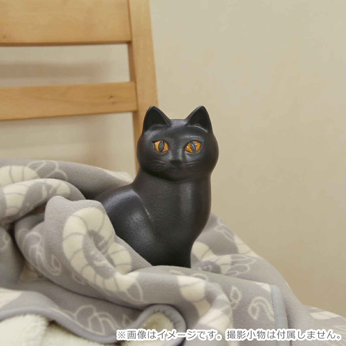 楽天市場】リサラーソン 猫 キャット ムッレ ミディアム(中） ブラック