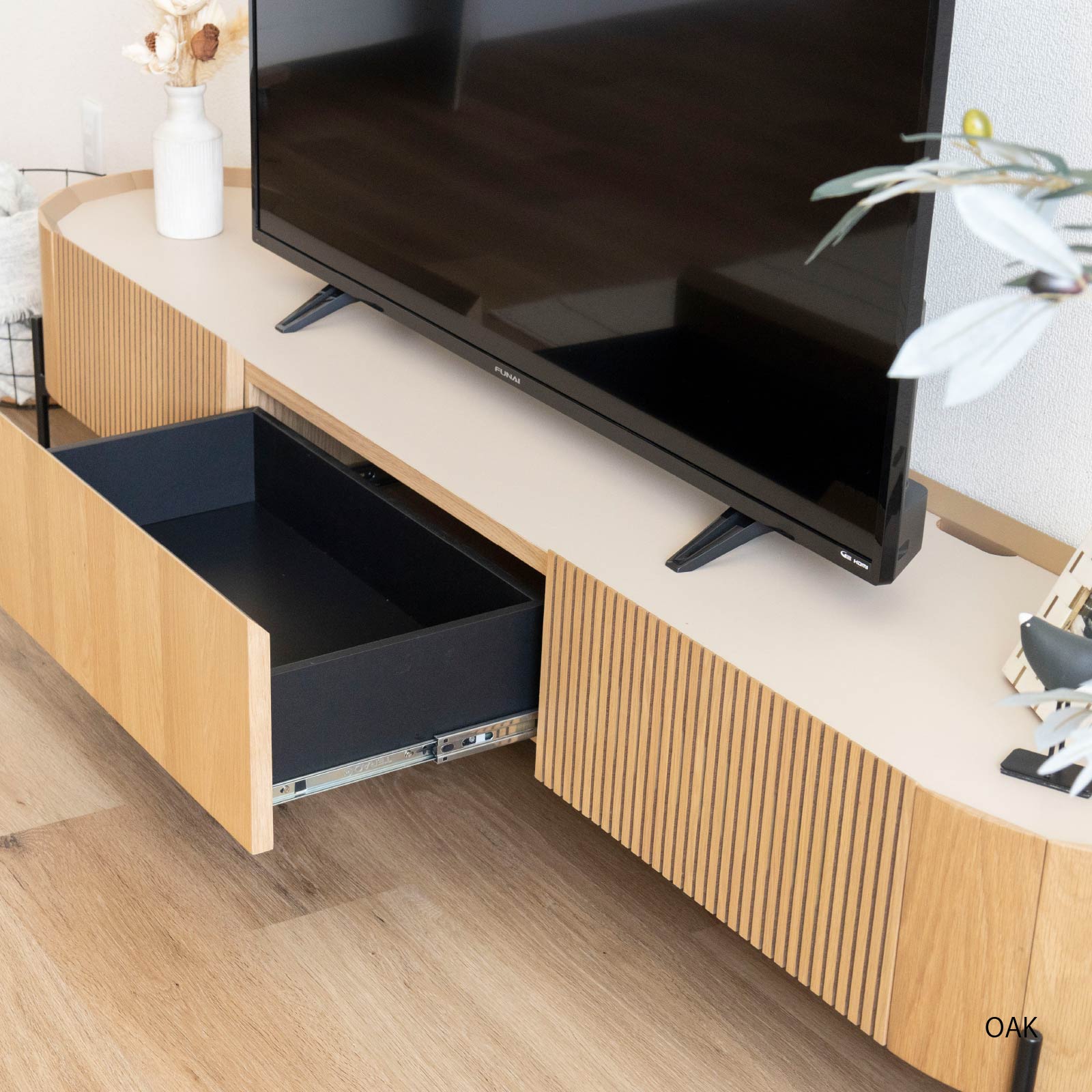 楽天市場】【開梱設置付き】テレビ台 ローボード 200cm テレビボード