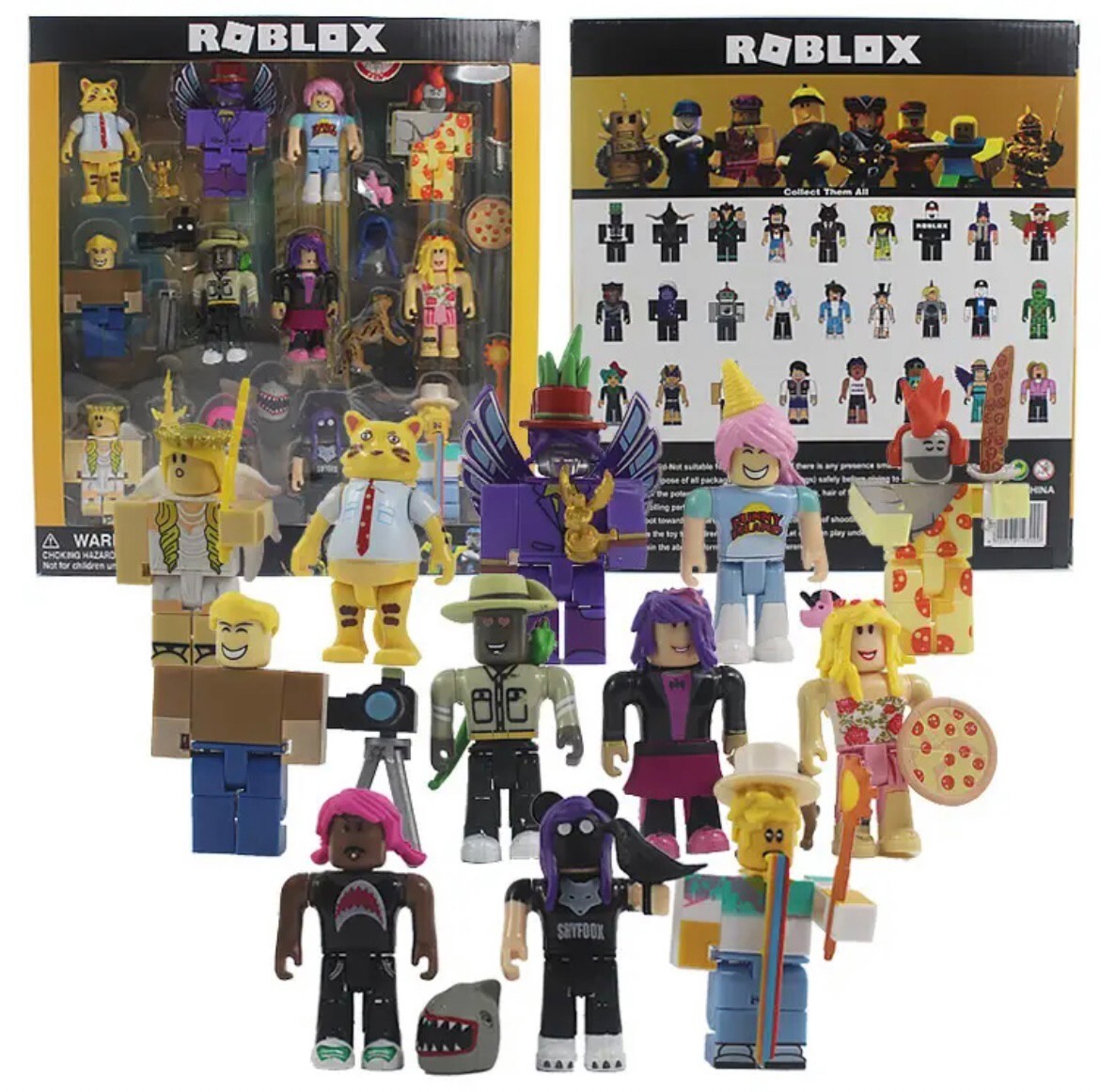 楽天市場】ROBLOX レジェンド (12個パック) アクションフィギュア 箱