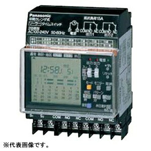 楽天市場】パナソニック 年間カレンダ式ソーラータイムスイッチ JIS