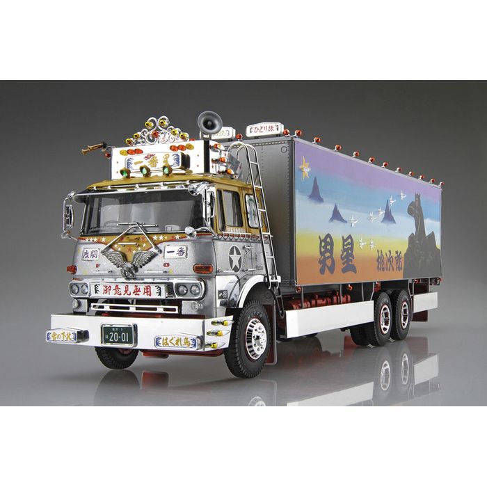青島文化教材社 1/32 トラック野郎 No.01 一番星 御意見無用 (模型