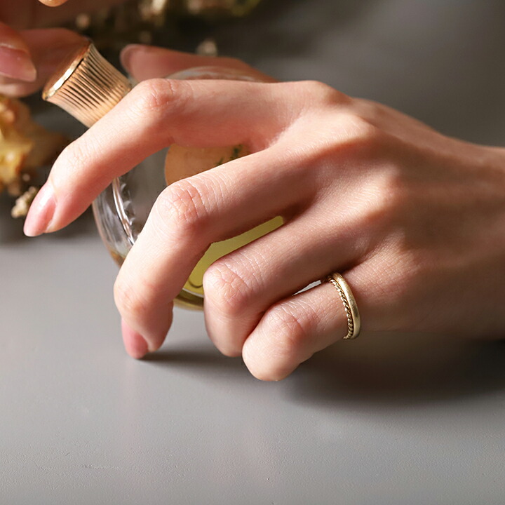 楽天市場】【2/22まで 3％OFF】 18金 リング k18 指輪 18k レディース