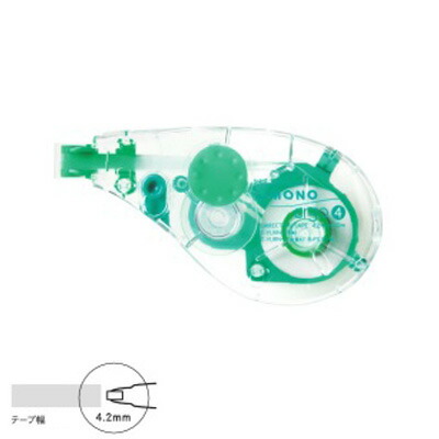 楽天市場】トンボ鉛筆 モノエルゴN4 テープ幅4.2mm (CT-YUXN4)（A