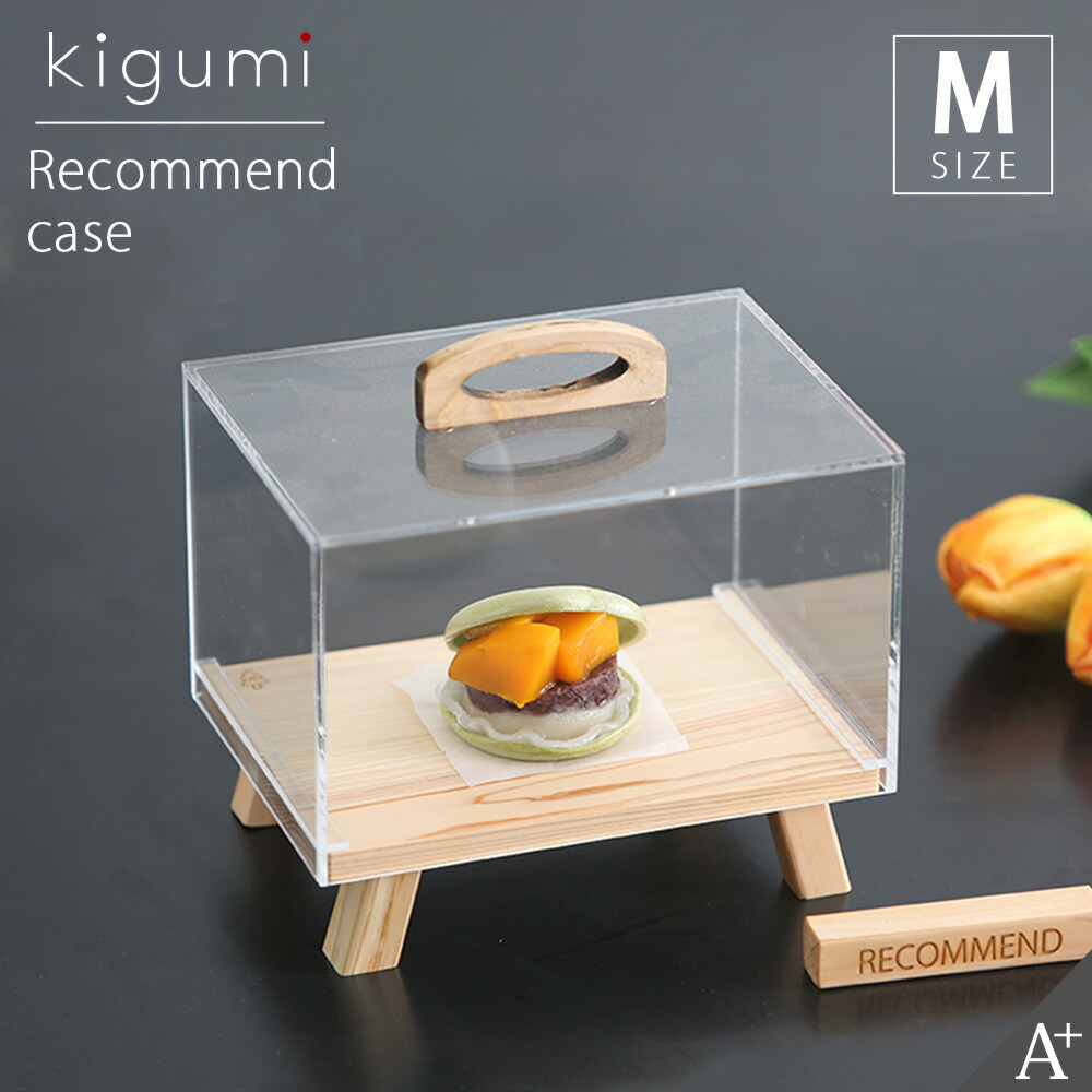 楽天市場】A+ (アクセントプラス) リコメンケースMサイズ ショーケース