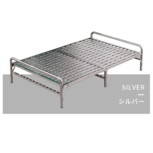 楽天市場】折りたたみベッド ベッドフレーム 完成品 シングルベッド 幅