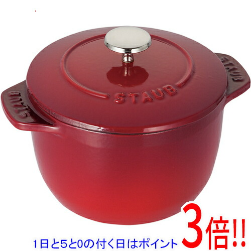 楽天市場】staub ラ ココット de gohan s チェリーの通販