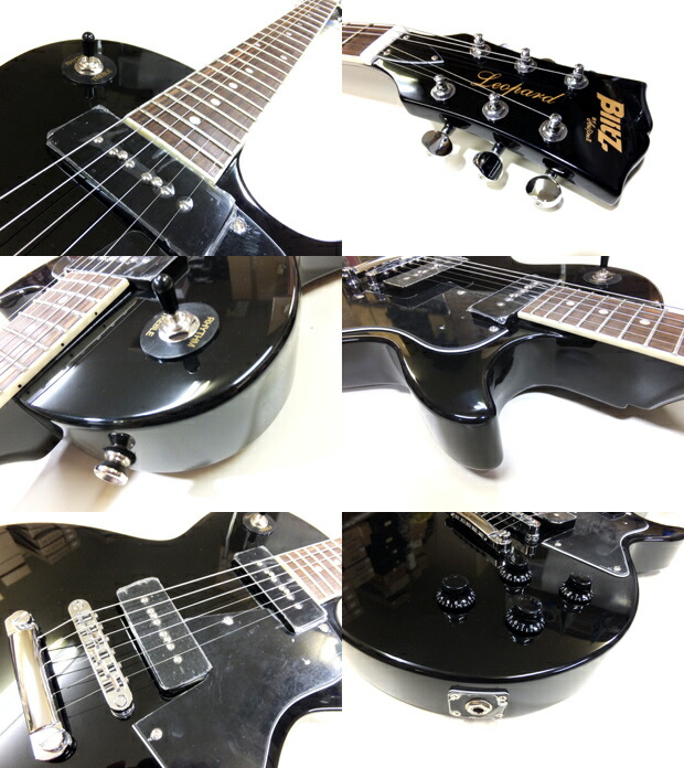 楽天市場】エレキギター 初心者セット Blitz BLP-SPL/BK レスポール