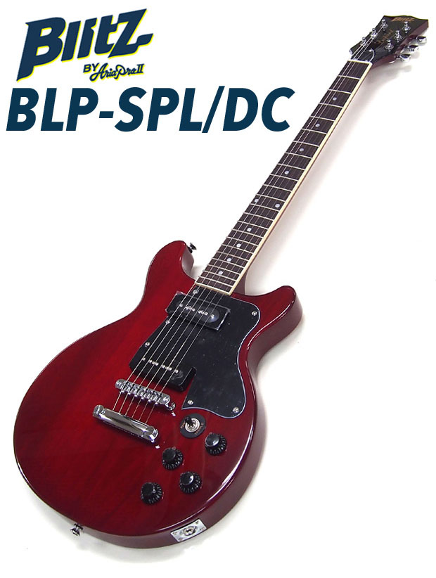 楽天市場】エレキギター 初心者セット Blitz BLP-SPL DC 9点 NEW