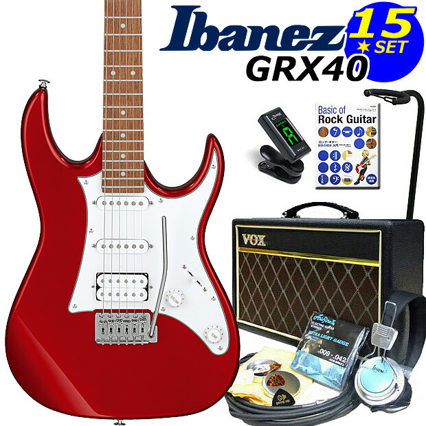 楽天市場】Gio Ibanez アイバニーズ GRX40 エレキギター 初心者セット
