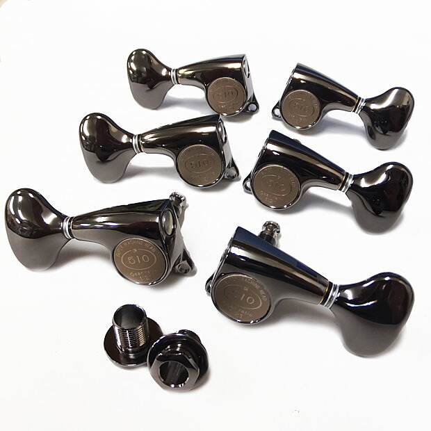 楽天市場】GOTOH ゴトー ギター ペグ SGL510Z L5 CK(コスモブラック