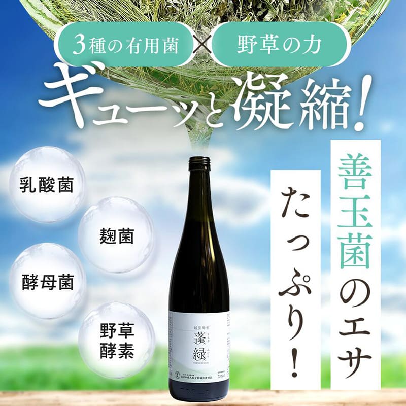 楽天市場】【ふるさと納税】越後酵素蓬緑 ファスティングドリンク 1本