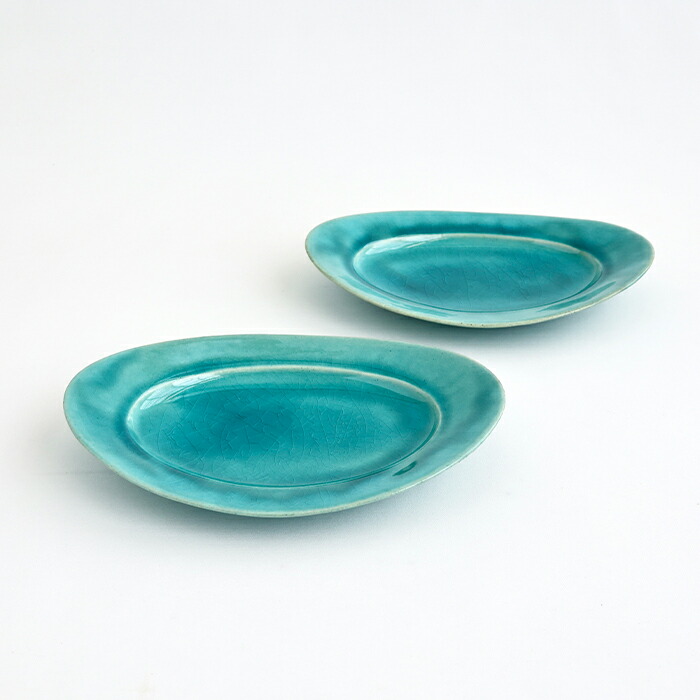 楽天市場】【ふるさと納税】【Awabi ware】 オーバル皿S ペアセット