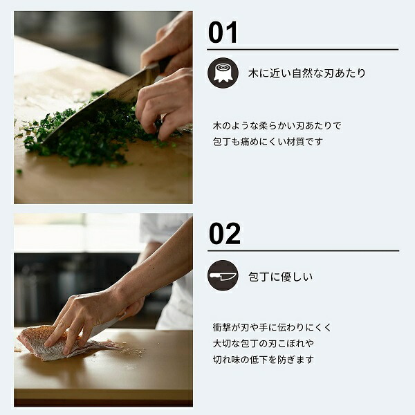 楽天市場】合成ゴム まな板 500×330×15 アサヒクッキンカット カラー