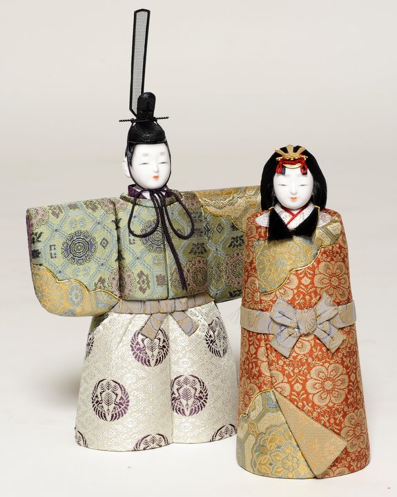 楽天市場】【ひな人形】木目込立雛：大里彩作【雛人形】 : 人形の伏見屋