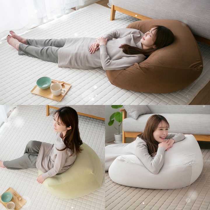 楽天市場】ビーズクッション カバー Mサイズ Lサイズ カバー単品 50×50