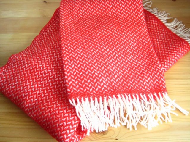 楽天市場】クリッパン ポルカ Klippan Polka ウール スローケット