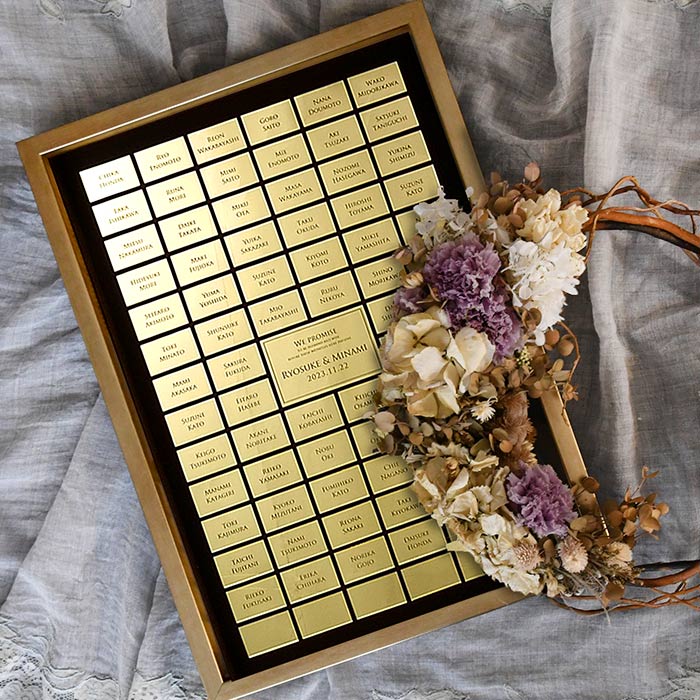 楽天市場】結婚証明書 プロミスボード プロミスプレート メモリアル