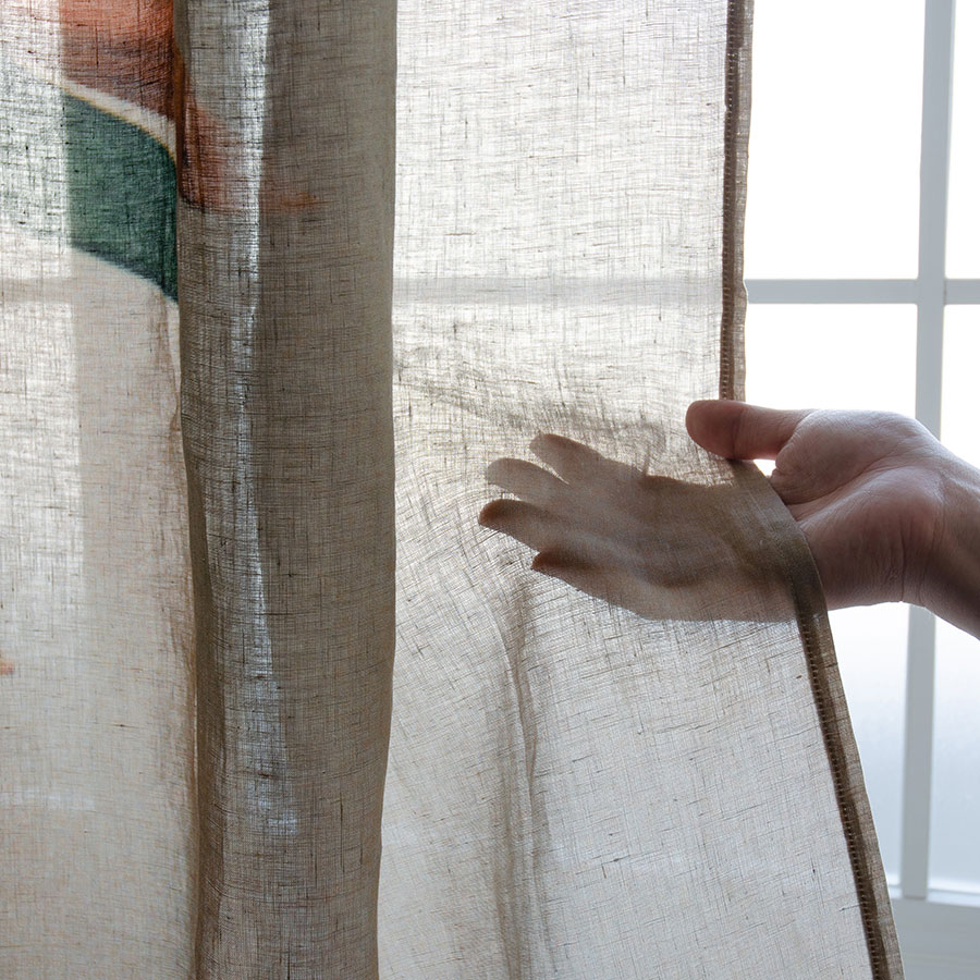 楽天市場】日本製 麻のマルチクロス curtain sofa カーテン｜部屋で