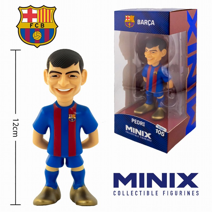 楽天市場】MINIX Figure Football Stars FCバルセロナ ペドリ(12cm