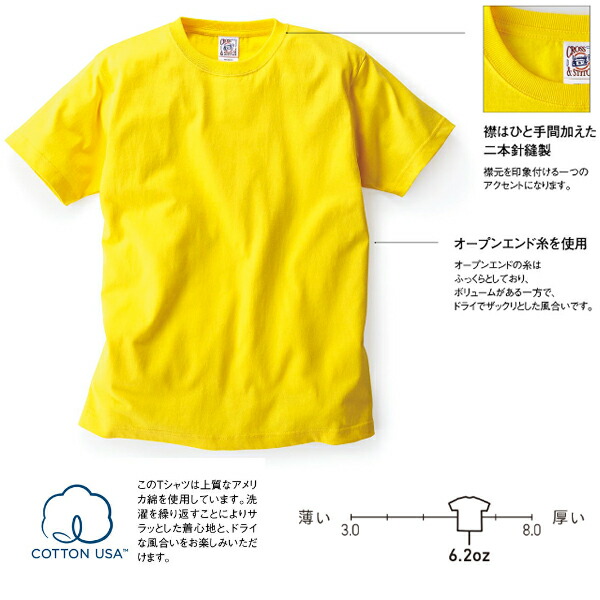 楽天市場】カラー(2)【90cm-150cm】6.2oz オープンエンド マックス