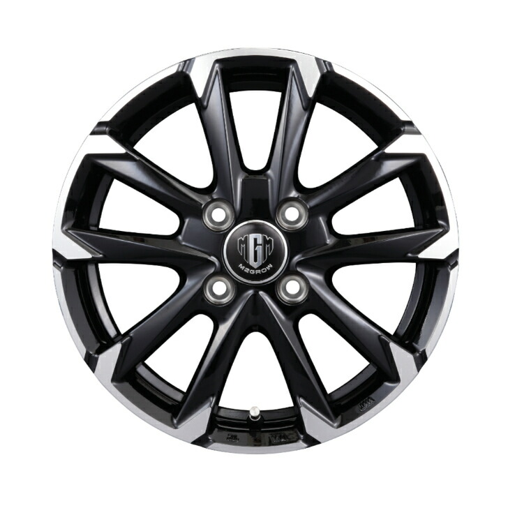 楽天市場】15×5.5J インセット +50 4-100 新品 ホイール 4本KIT ケイ