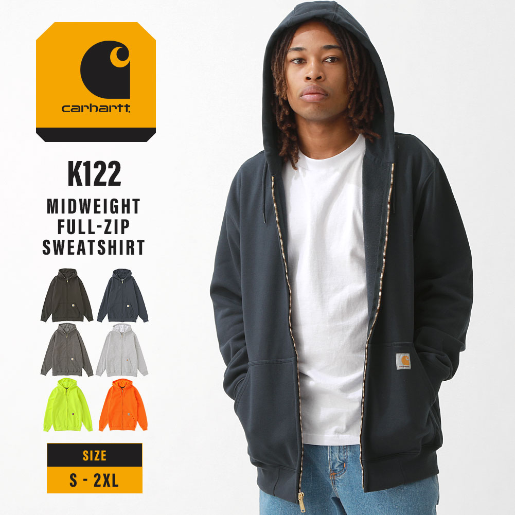 楽天市場】Carhartt カーハート パーカー K122 メンズ ジップアップ