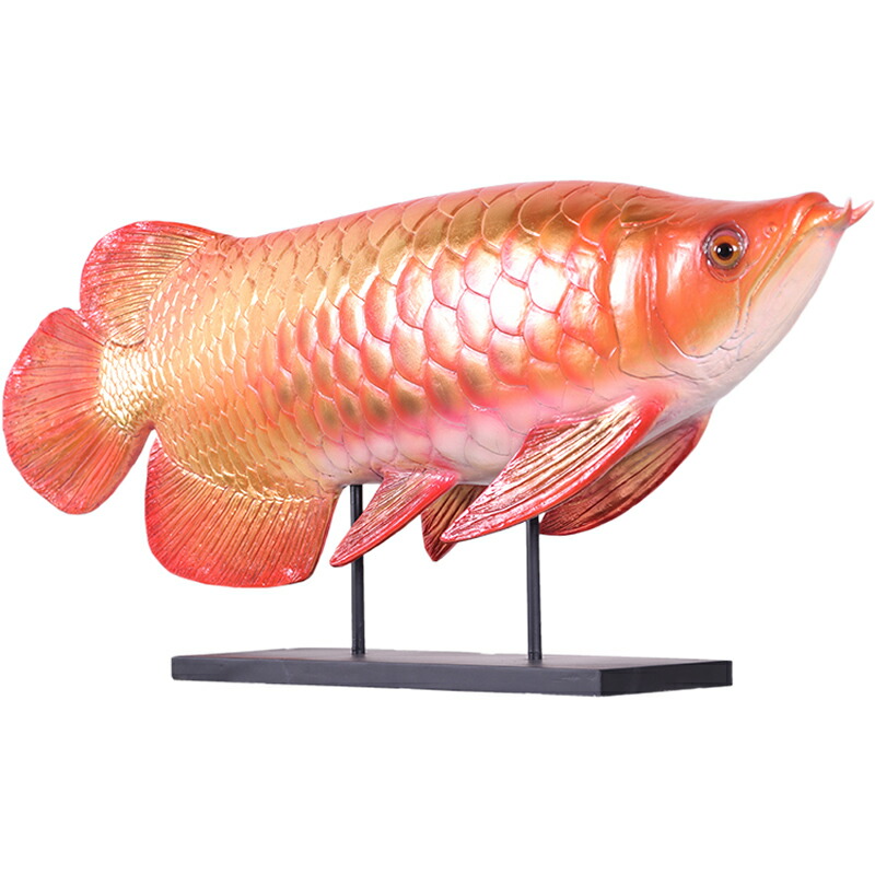 楽天市場】アロワナの置物 招財銅製大龍魚 : 中国貿易CTCオンラインShop