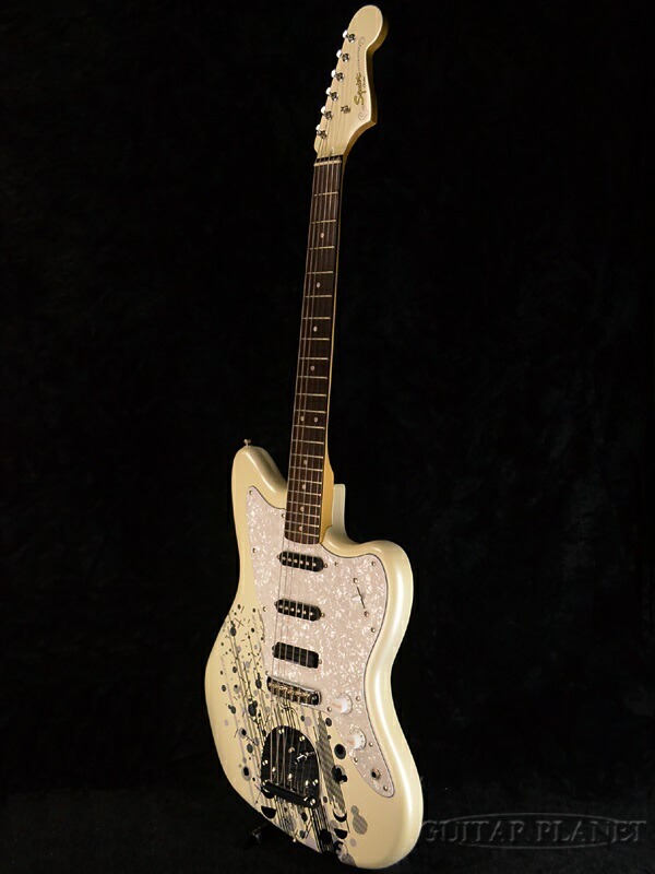 楽天市場】Squier SCANDAL MAMI JAZZMASTER PEARL WHITE 