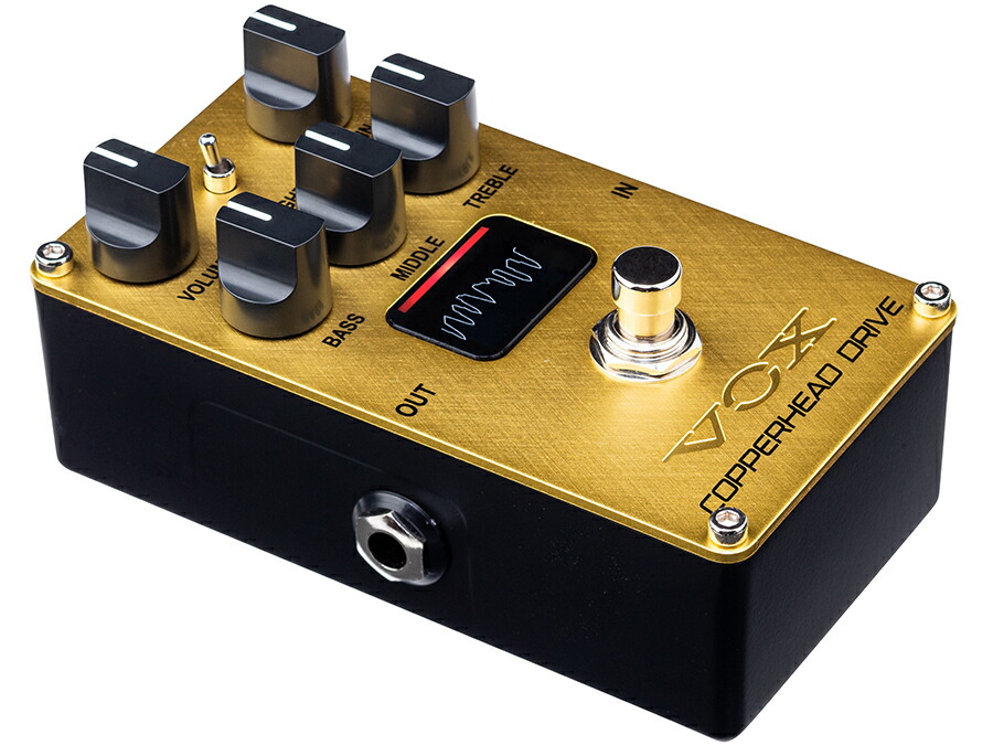楽天市場】VOX VALVENERGY COPPERHEAD DRIVE 新品[Nutube,真空管搭載