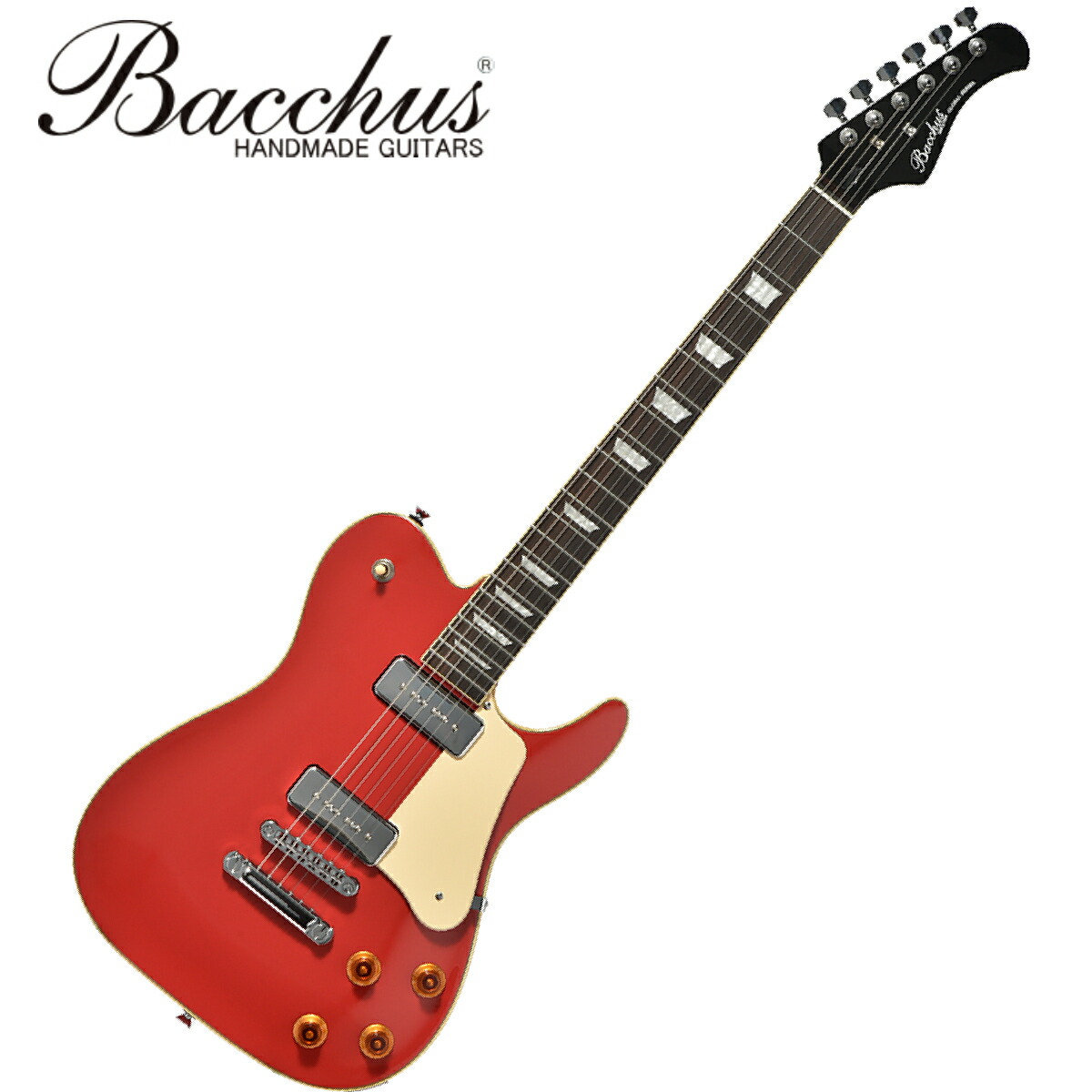 楽天市場】bacchus バッカス テレキャスター（カラーレッド）（楽器