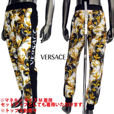 楽天市場】ヴェルサーチ VERSACE メンズ パンツ ボトムス ロゴ setup着