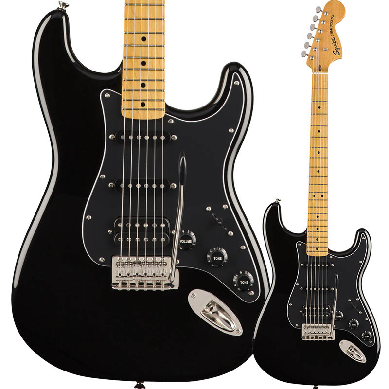 フェンダー Squier Classic Vibe 70s Stratocaster HSS Maple