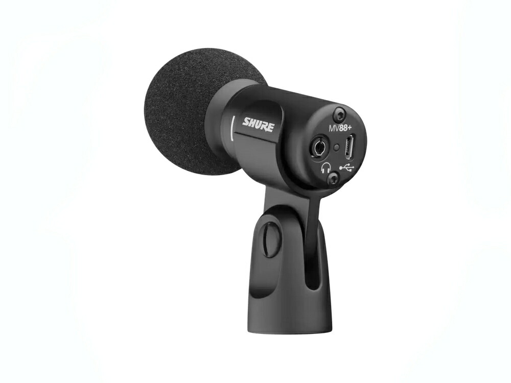 楽天市場】SHURE シュア MV88+ Video Kit デジタル ステレオ