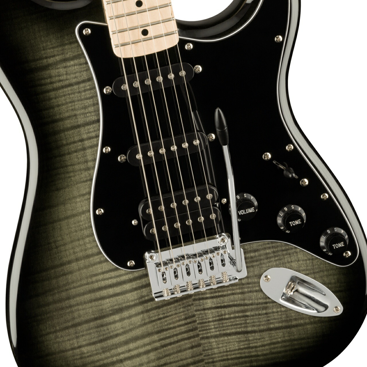 楽天市場】SQUIER スクワイヤー Affinity Stratocaster FMT HSS Black