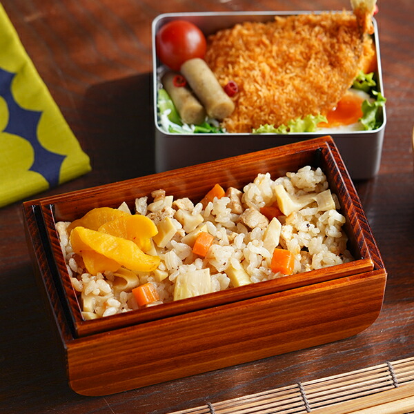 楽天市場】NOKO カブセル弁当箱 生漆塗（小） 大河内家具工房 漆塗り