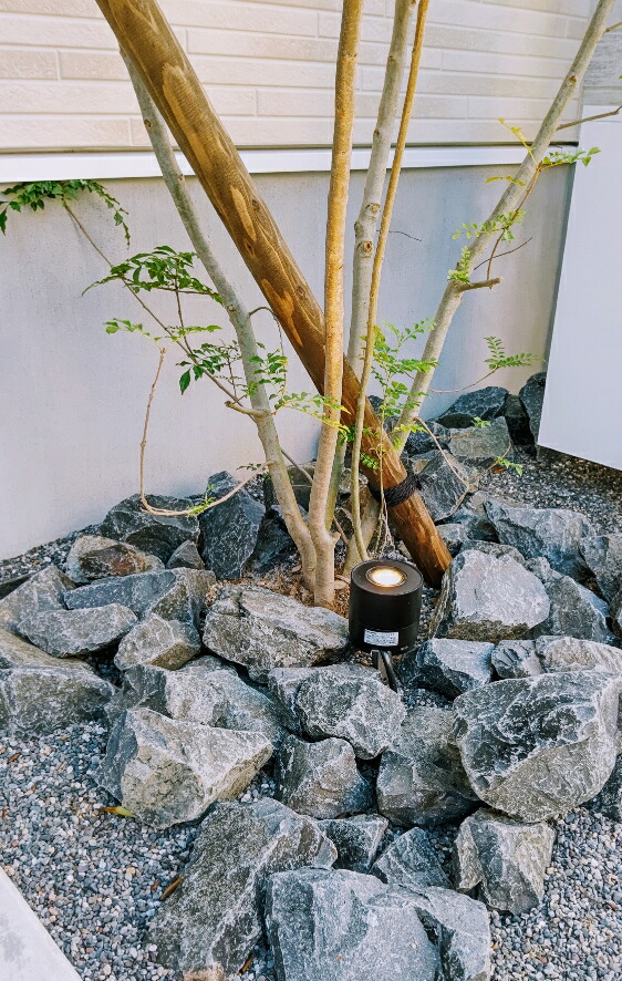 楽天市場】青砕石 50mm〜200mm 20kg 庭石 大きめ ロックガーデン 砕石