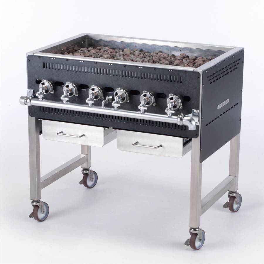 楽天市場】新越ワークス 牡蠣＆BBQグリラー GRILLER658 プロパンガス
