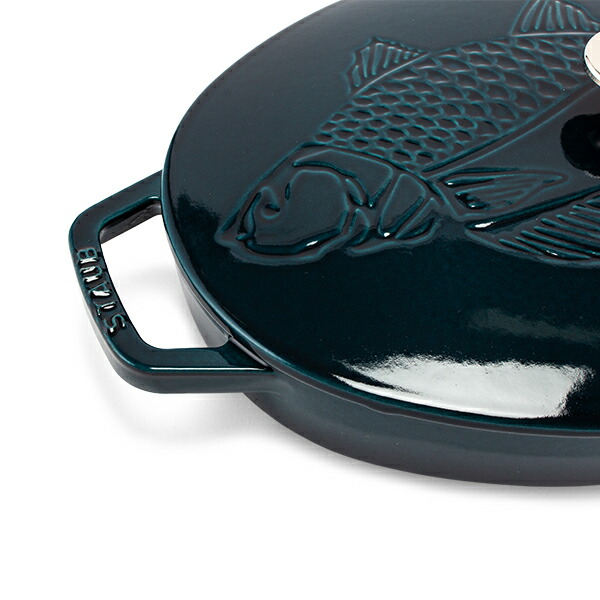 楽天市場】ストウブ 鍋 Staub オーバルホットプレート 32cm フィッシュ
