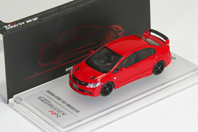 楽天市場】INNO 1/64 ホンダ 無限 RR レッド シビック タイプR FD2