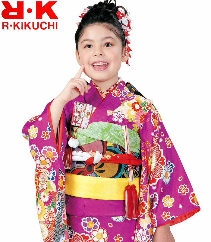 楽天市場】七五三 753 着物 7歳 女の子 着物フルセット RK リョウコ