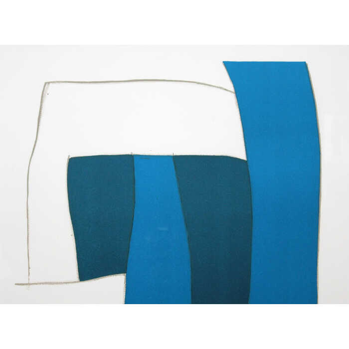 楽天市場】絵画 大沢昌助 リトグラフ 版画 『青からのはじまり』 抽象