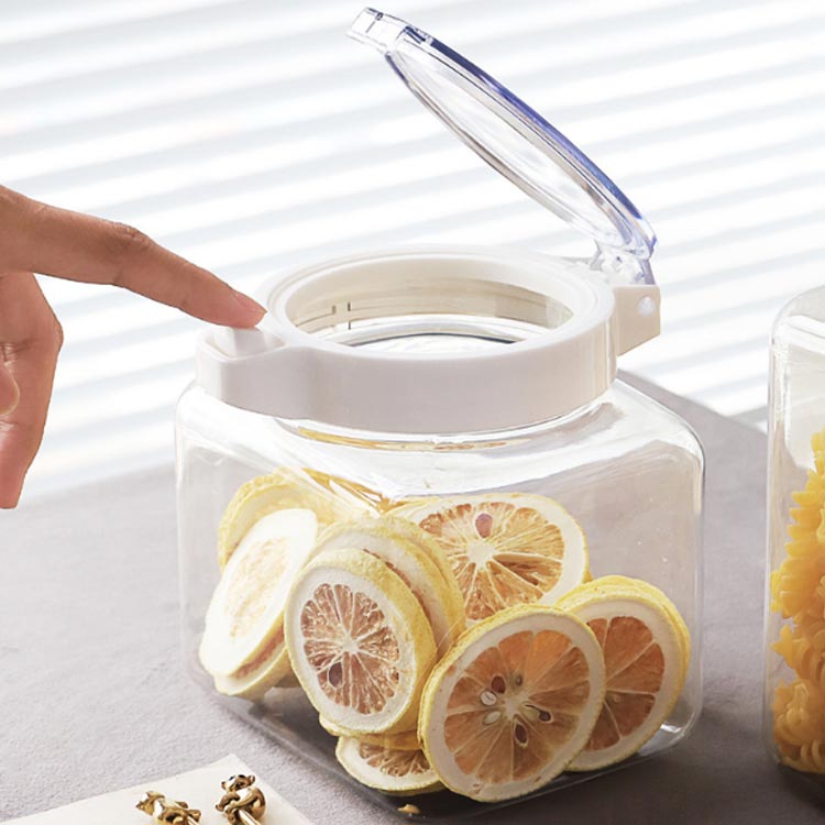 楽天市場】調味料入れ 保存容器 6個セット キャニスター 角型 900ml