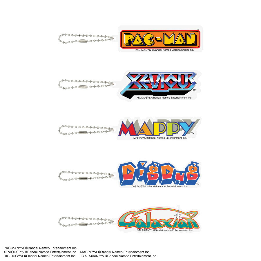 楽天市場】【公式】ナムコレジェンダリー アクリルチャーム レトロ